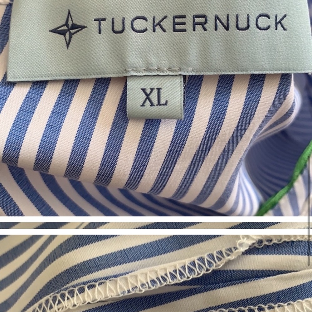Tuckernuck stripe dress XL